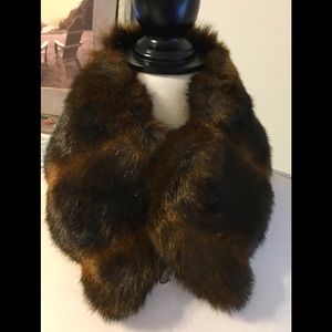 Level up that Coat! Versatile Faux Fur Wrap